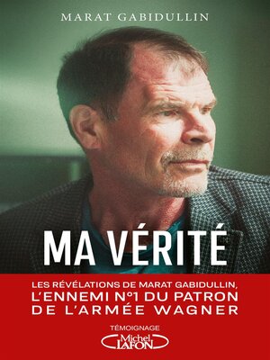 cover image of Ma vérité